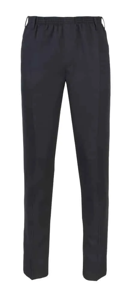 Luigi Morini Amberg herenpantalon marine polyester