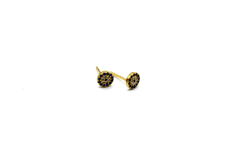 LOVEDRUNKY Studs Diamonds oorbellen goud met steentjes