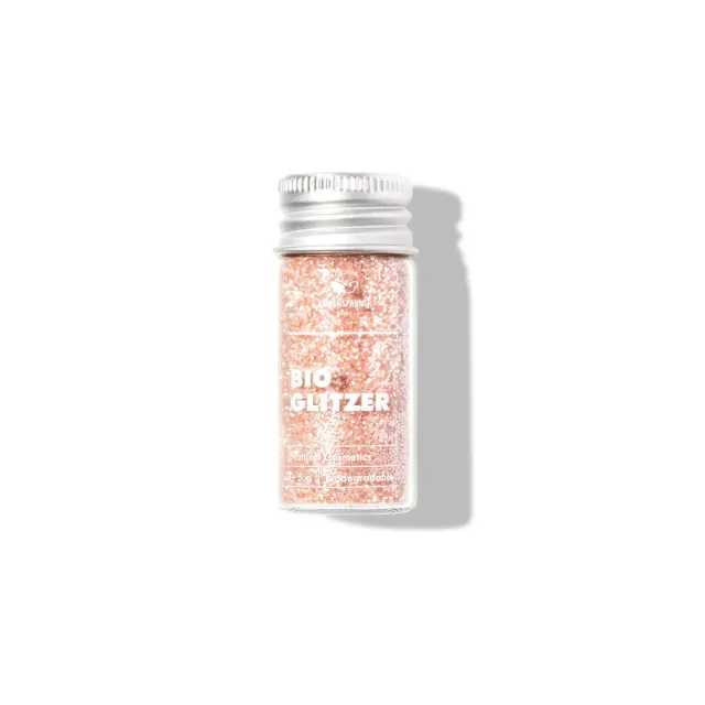Birkenspanner Bio Glitter Prince Peach fijn 5 gram
