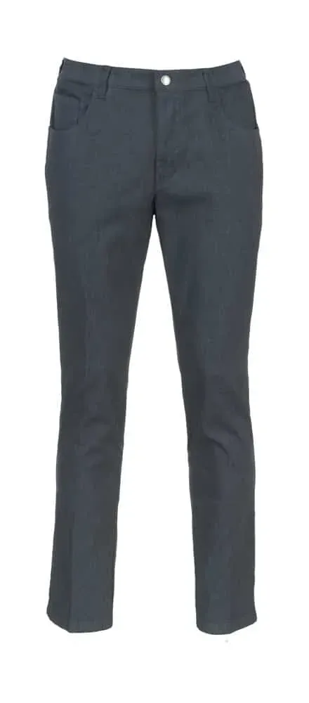 Seniorenkleding Mario Heren Jeans Blauw Katoen Stretch