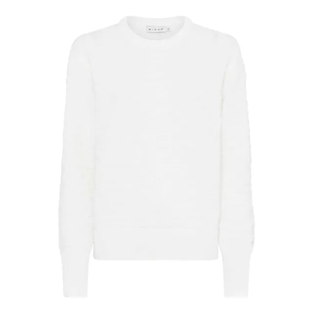 Micha jumper katoen vanilla zand biologisch