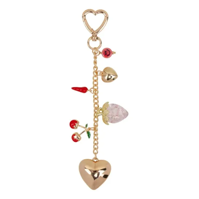 Amiek Golden Heart bagchain goud met bedels