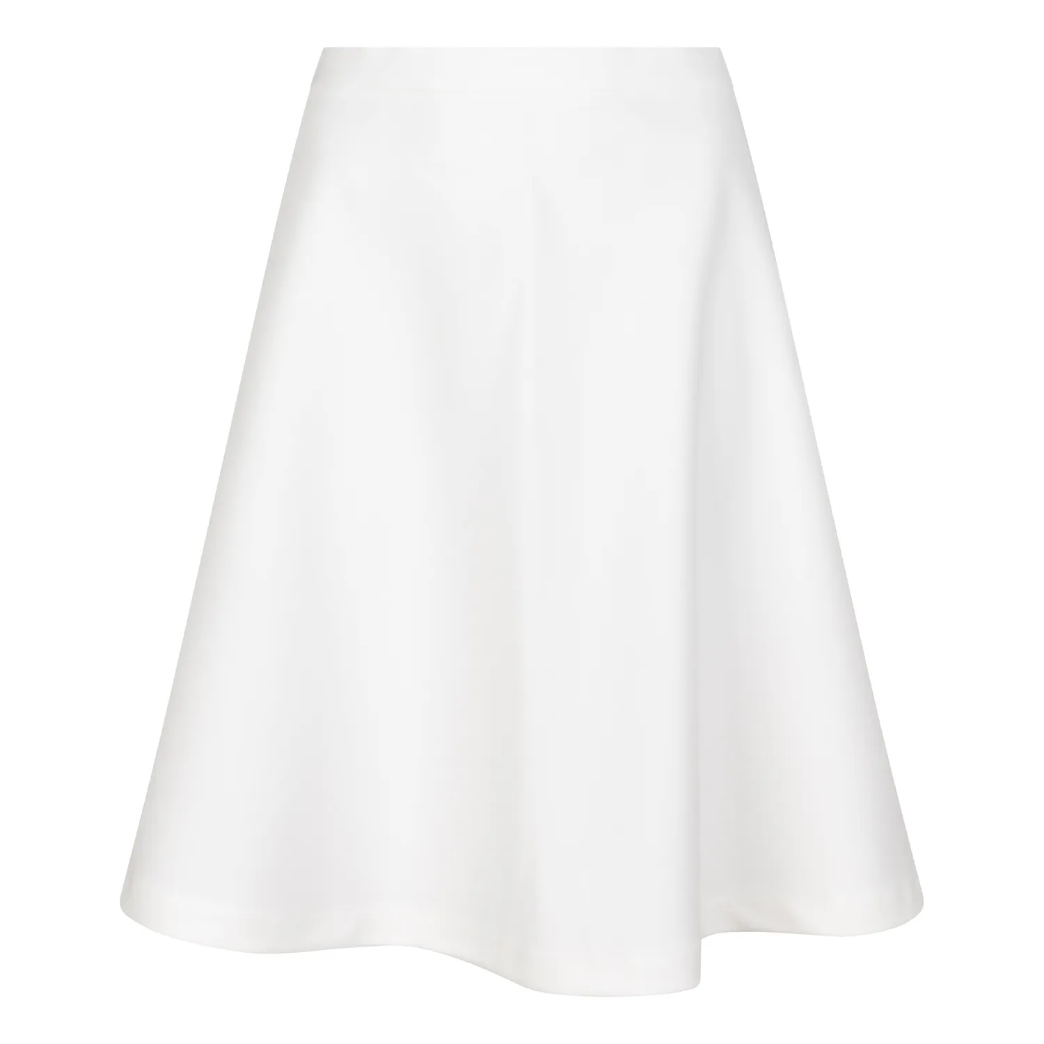 Laboutiek Flare Skirt uitlopende rok off white