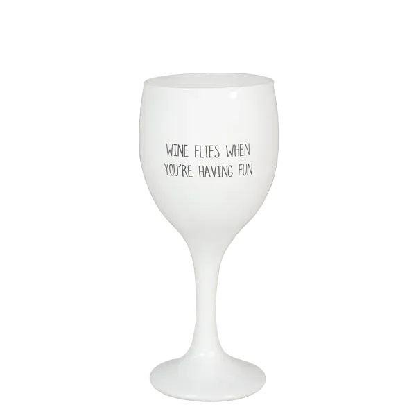 Amiek Wine Flies geurkaars wijnglas fresh cotton