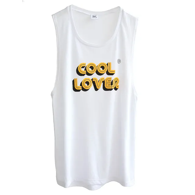 LOVEDRUNKY Cool Lover tanktop wit low armhole viscose