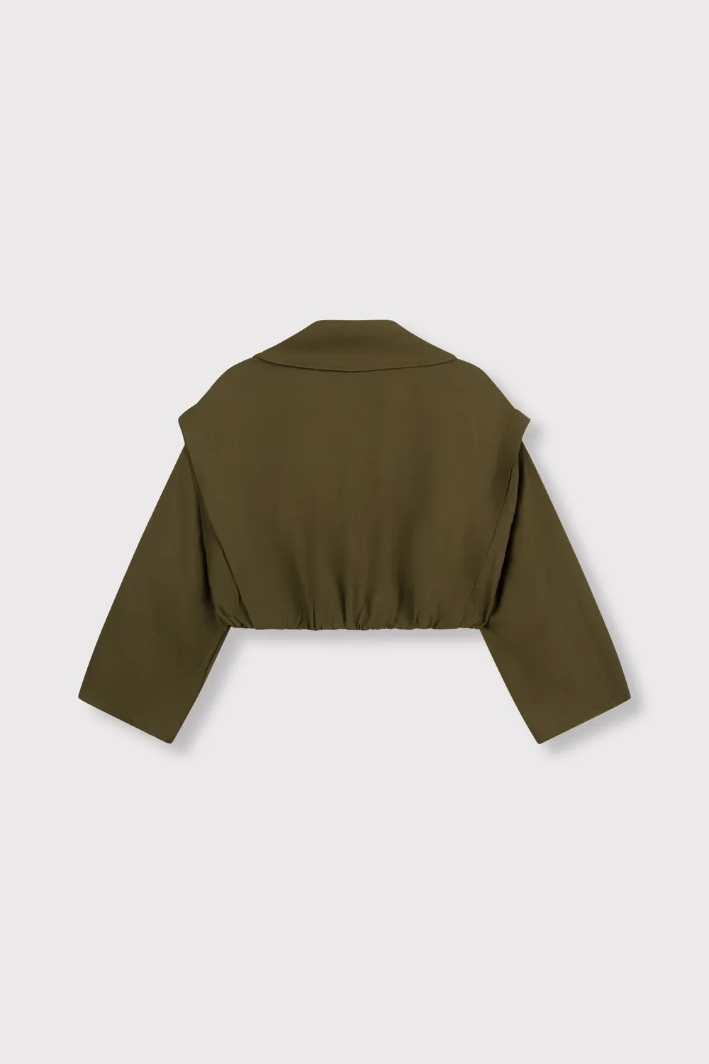 Amiek Bomber Trenchcoat Laya jas army groen