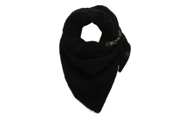 Amiek Tolosa Black sjaal zwart teddy 180x70