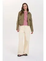 Amiek 24C Jacket Deni jasje olijf kort