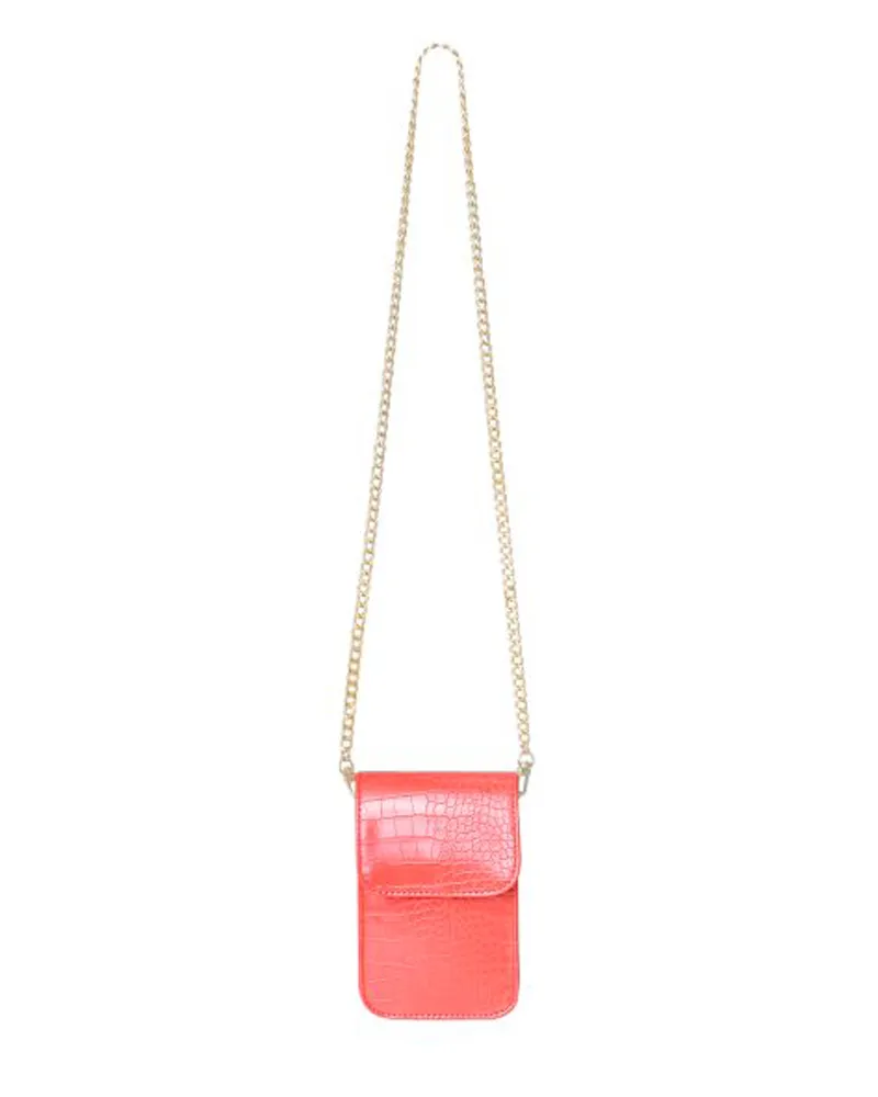 LOVEDRUNKY Phone Bag telefoontasje rood croco