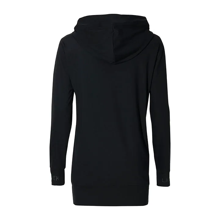 Laboutiek Sport hoodie zwart gouden koordjes