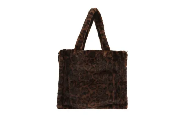 Amiek Monterosa shopper panter bruin faux fur