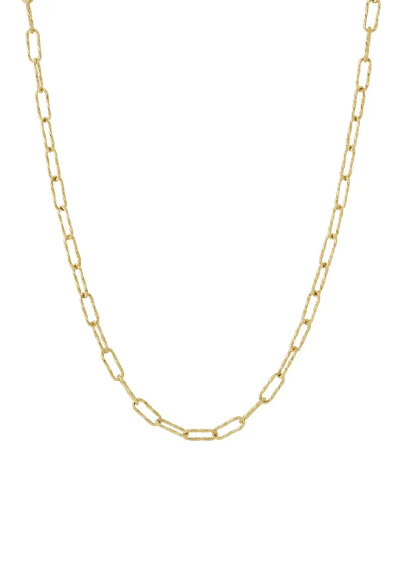 LOVEDRUNKY Ketting Long Chain goud lange ketting 80,5cm