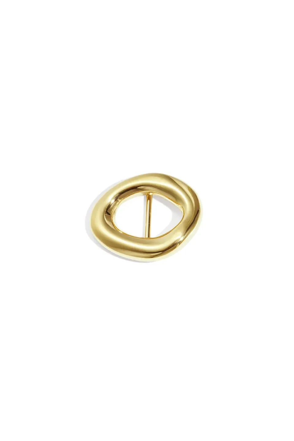 Amiek Chunky sjaalklem goud roestvrij staal