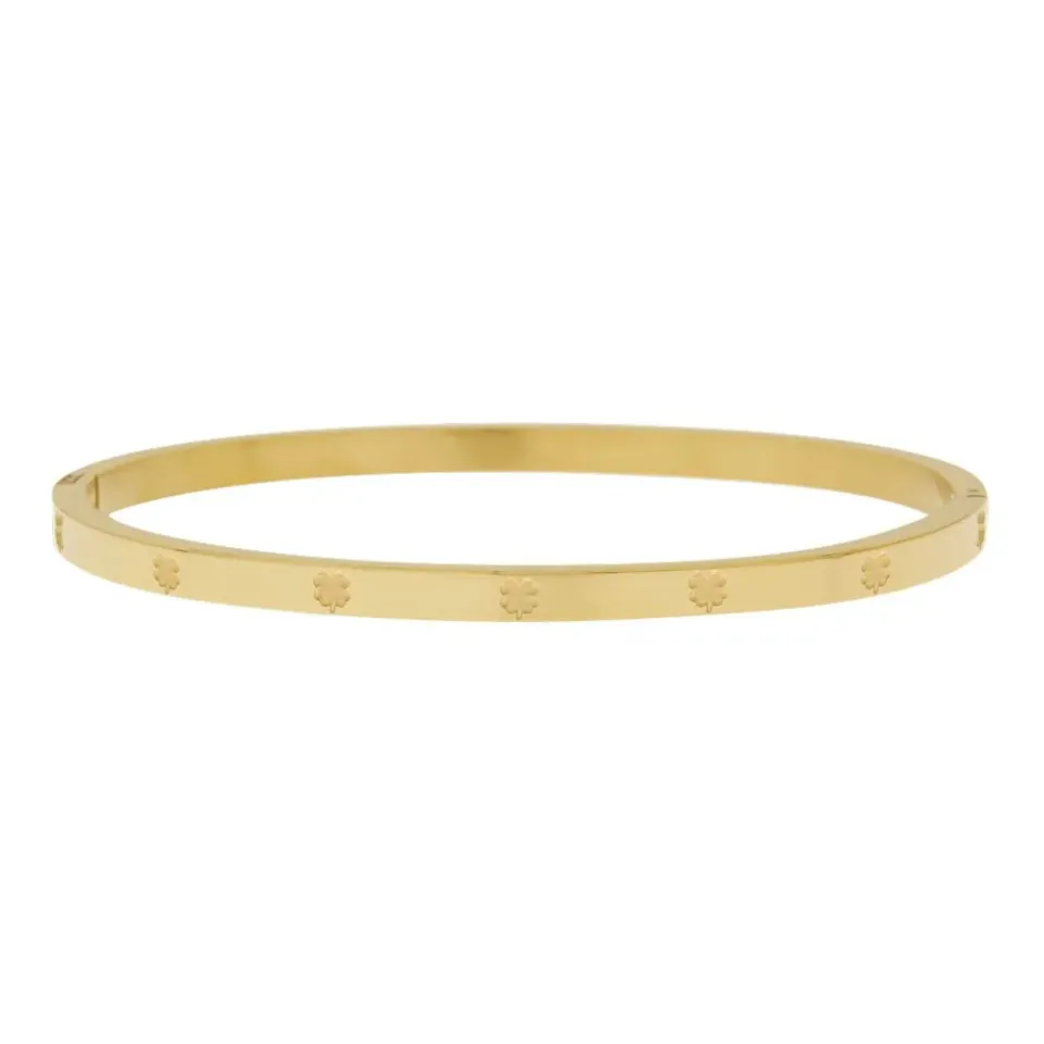 Amiek Clovers bangle armband gold 60 mm