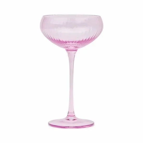 Amiek Coupeglazen set van 2 lila 177 ml