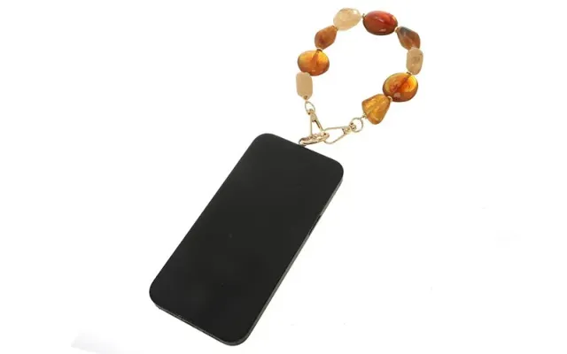 Amiek Jelke telefoonkoord stone polsband