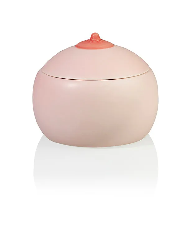 Bitten Tiet Pot vaas roze keramiek
