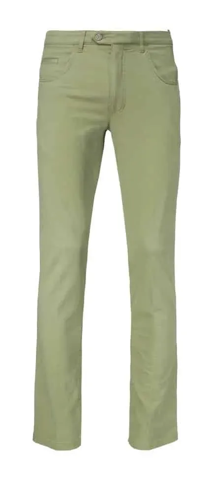 Marcello Marabotti Marco heren pantalon khaki groen