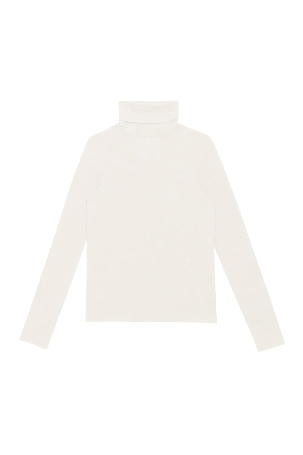 La Petite Etoile Tova colshirt jersey ecru duimgat