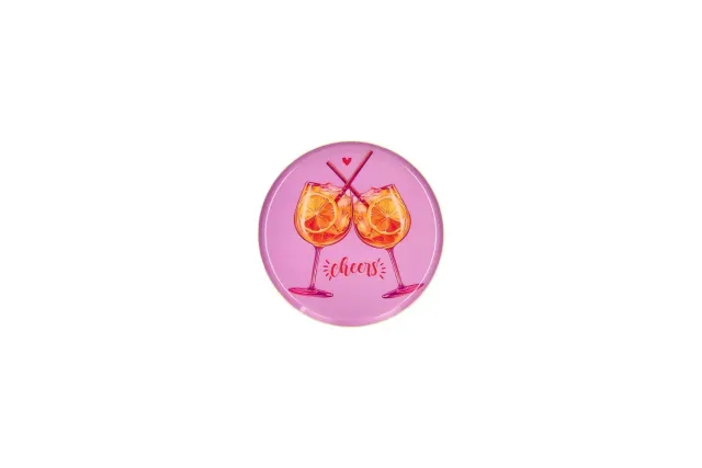 Gift Company Love Tray Cheers XS schaaltje roze