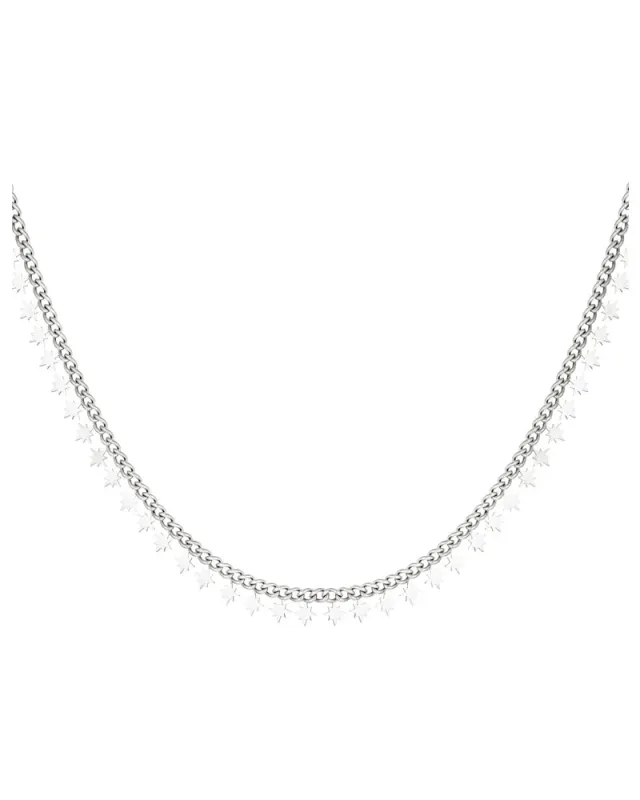 LOVEDRUNKY Ketting Sparkling Stars zilver sterren