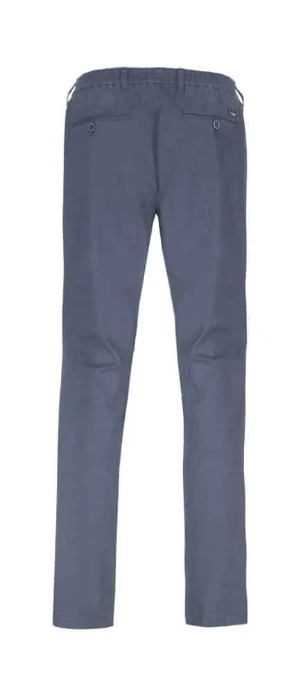 Seniorenkleding Niels Pantalon indigo katoen