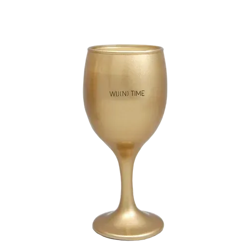 Amiek Wij(n) Time wijnglas kaars Silky Tonka 20 uur