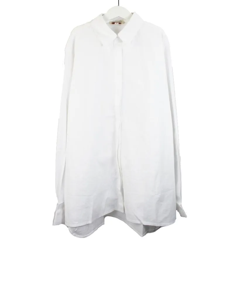 LOVEDRUNKY Basic blouse wit knoopsluiting overslag