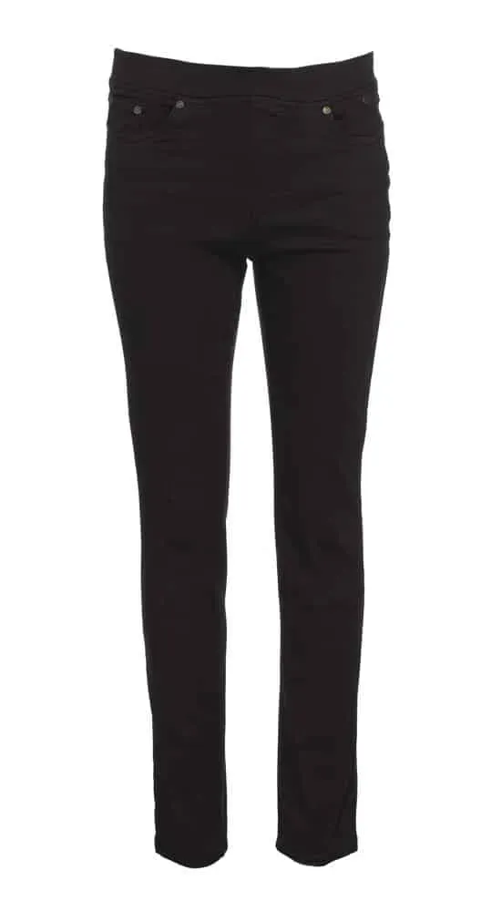 Anna Montana Jump In jeans coffee elastische taille