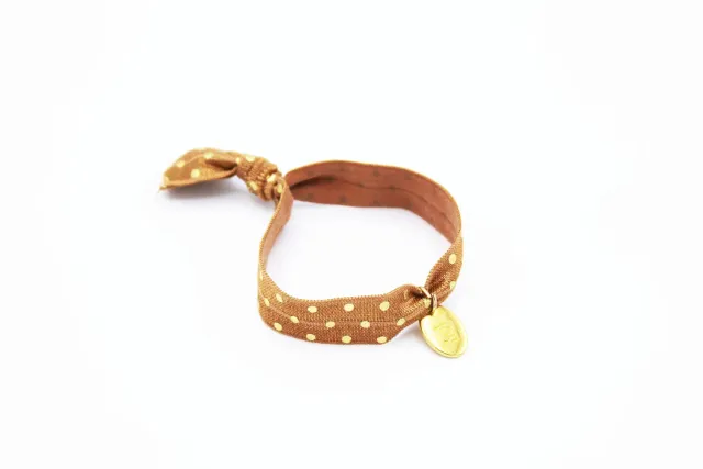 LOVEDRUNKY Joy stretch armband goud – one size
