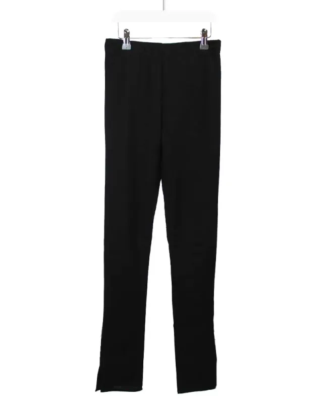 LOVEDRUNKY Split legging zwart strakke fit