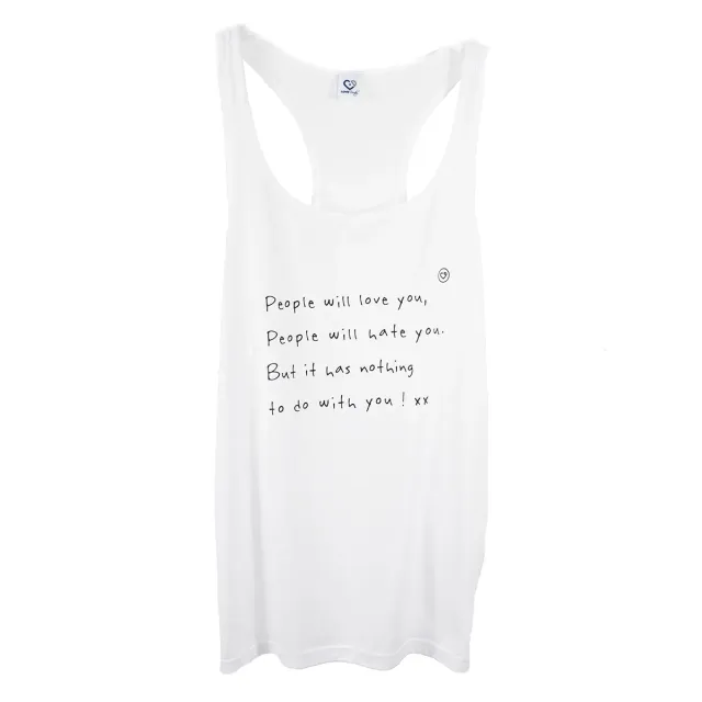 LOVEDRUNKY Racerback People Top wit S-M
