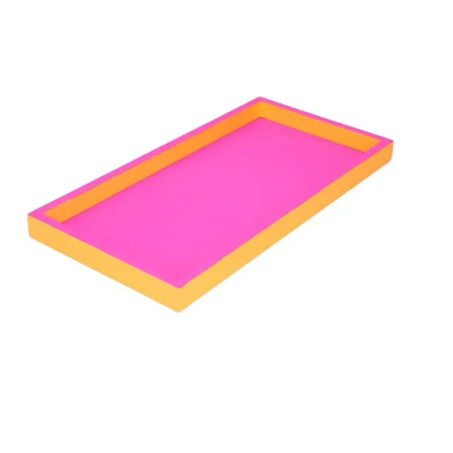 GiftCompany Tray Neon dienblad neonroze 30 cm