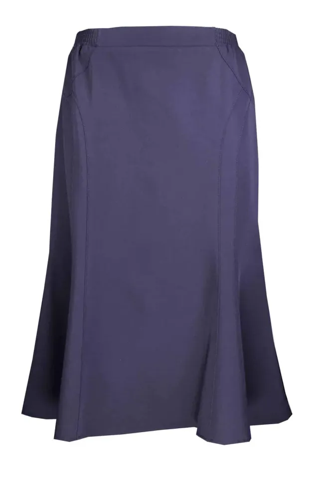 Sensia Ranco dames rok marine 75 cm zomer viscose