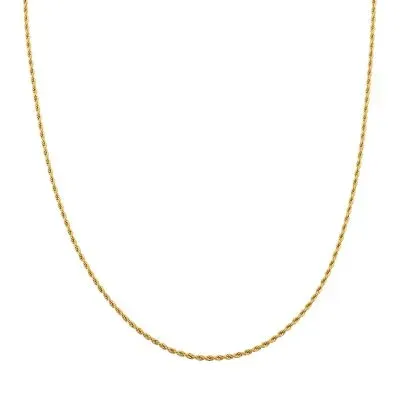 Essentialistics Basic Twisted ketting zilver 42 cm staal