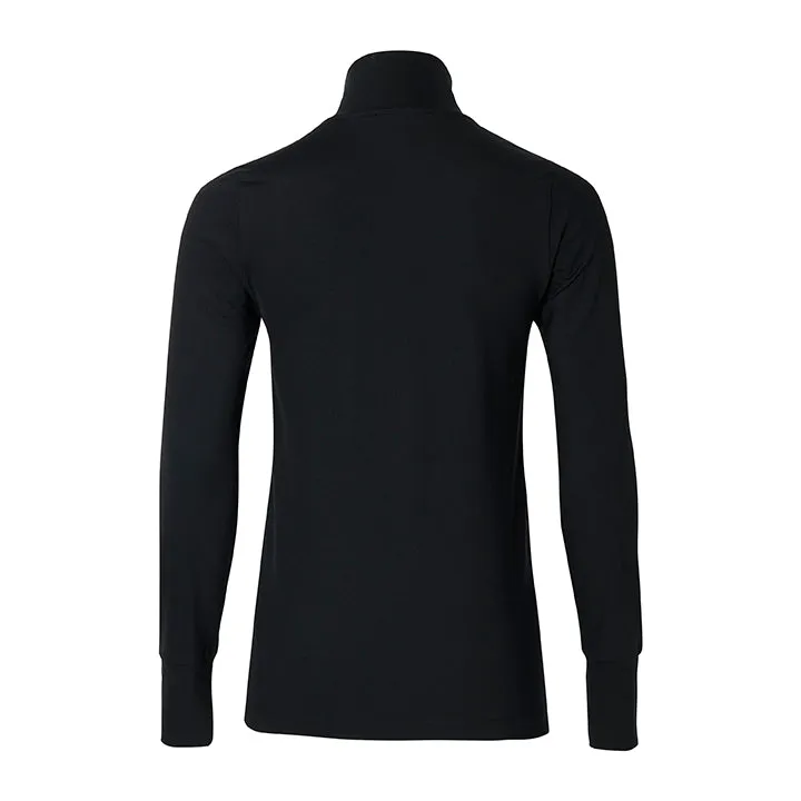 Laboutiek Sport Vest vest zwart gouden rits rekbaar
