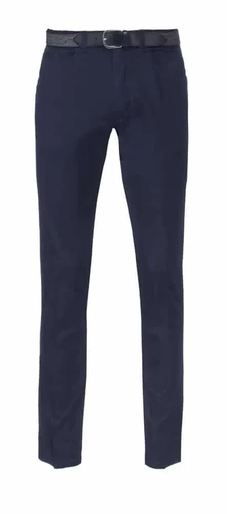Seniorenkleding Marco herenpantalon beige katoen stretch