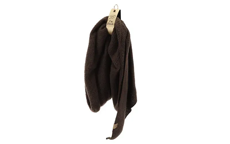 Amiek Saalbach sjaal choco viscose 250 cm