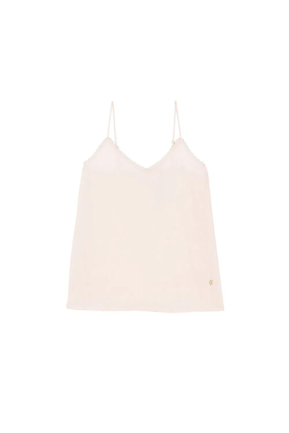 La Petite Etoile Botsy pyjamaset champagne satijn