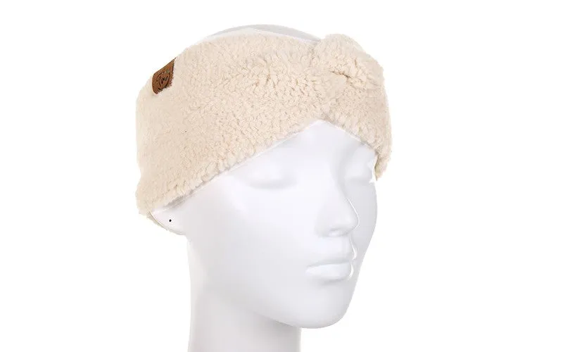 Amiek Quebec hoofdband naturel polyester