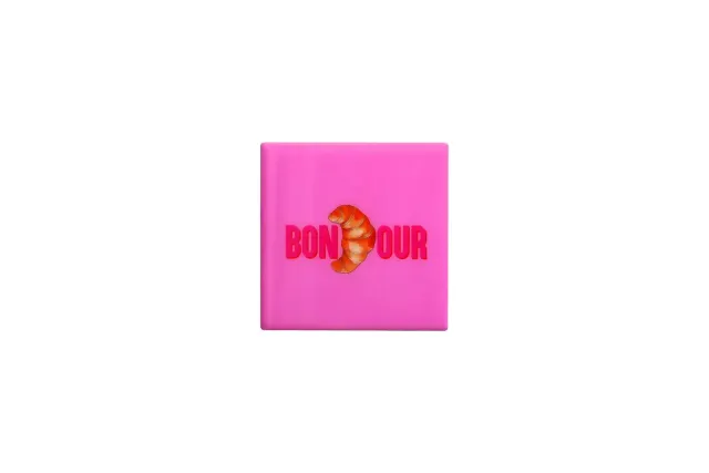 Lovetile Bonjour tegel roze terracotta 11 cm