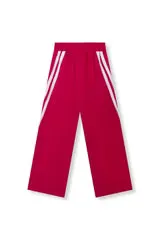Amiek Pants Dolce raspberry broek roze wijd gestreept