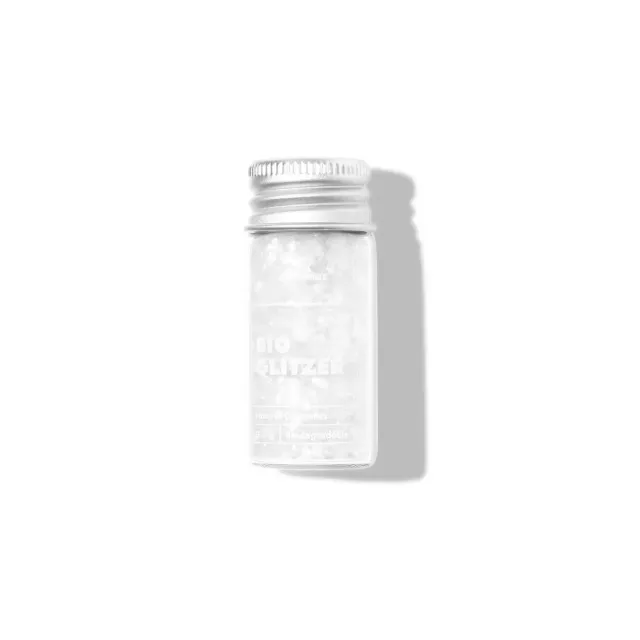 Amiek Bio Glitter gezicht snowflake wit 5 gram