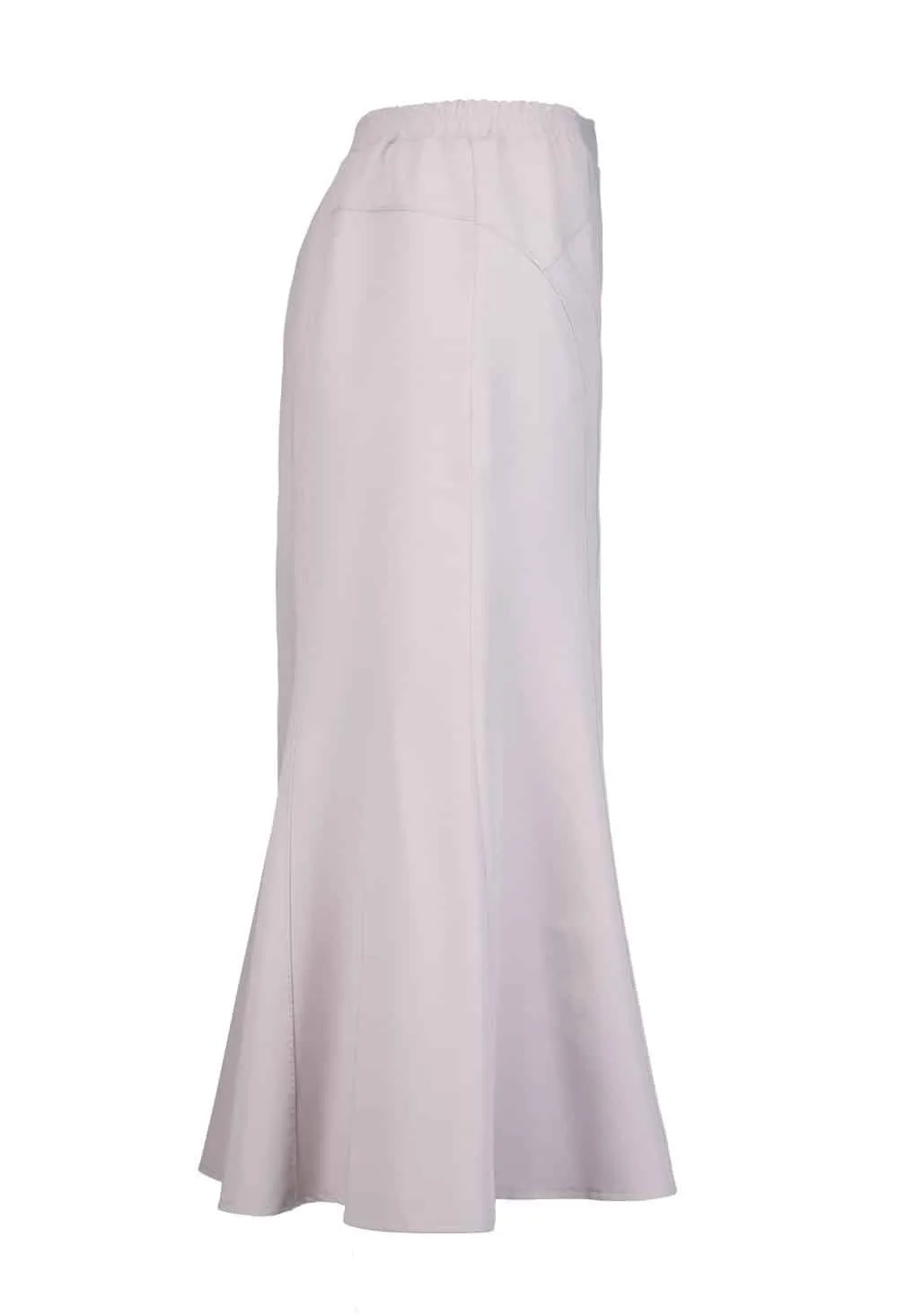 Sensia Ranco rok lichtgrijs 75 cm viscose
