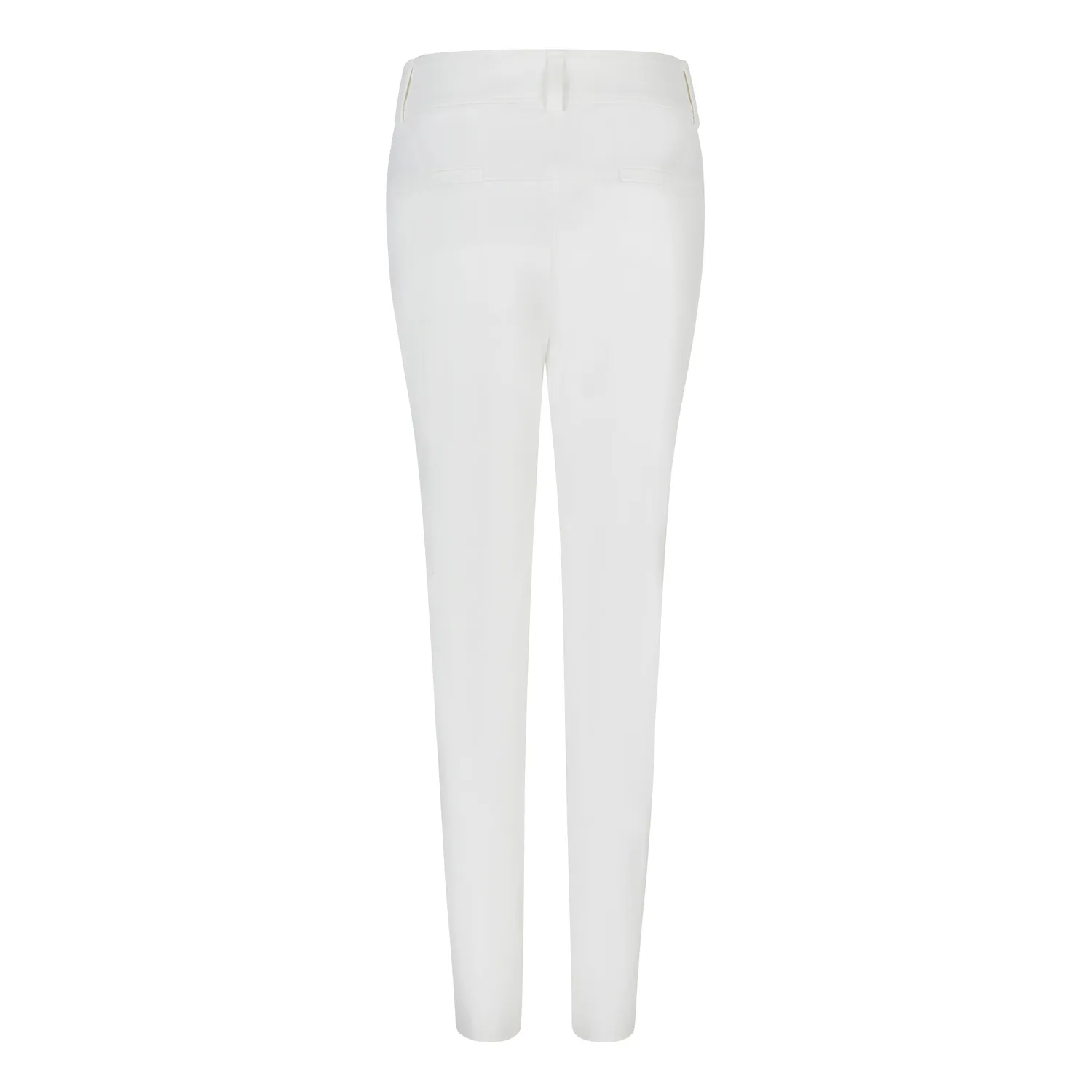 Laboutiek Leona Travel slim fit broek off-white