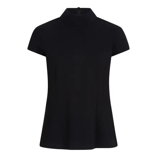 Laboutiek Donna Cap Sleeve travel top zwart
