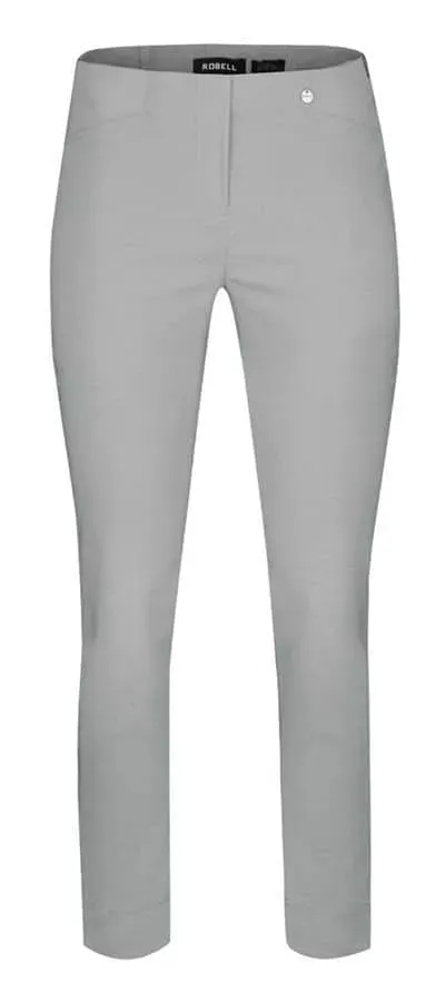 Robell Rose dames pantalon bistretch zilvergrijs