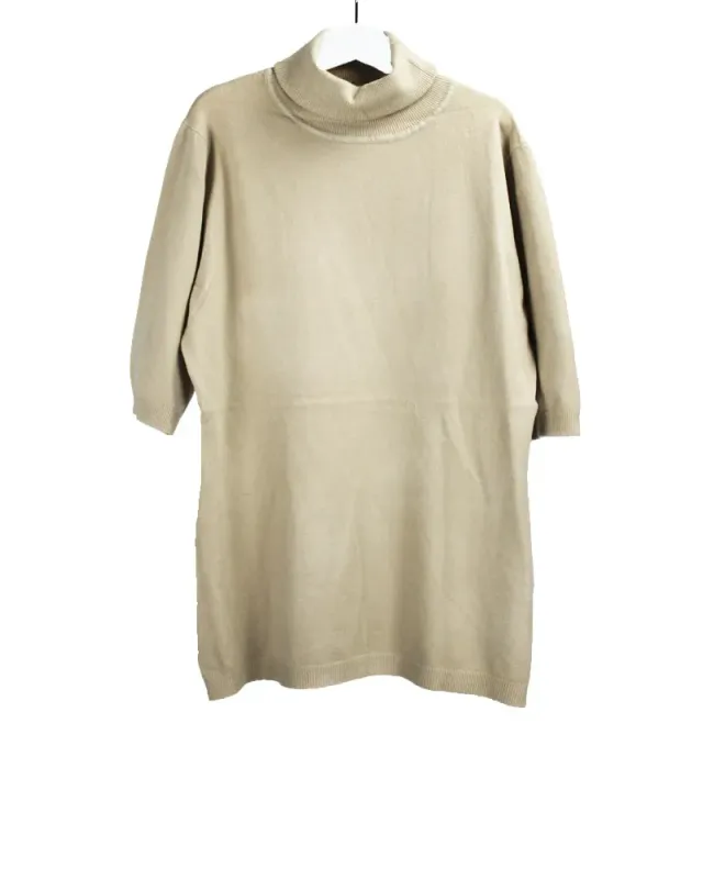 LOVEDRUNKY Turtleneck top beige zachte col
