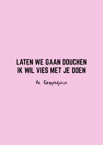 Amiek kaart vies doen postkaart A6
