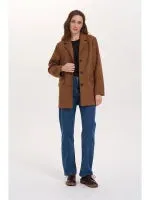 Amiek 24C Blazer Nova blazer bruin velours vegan
